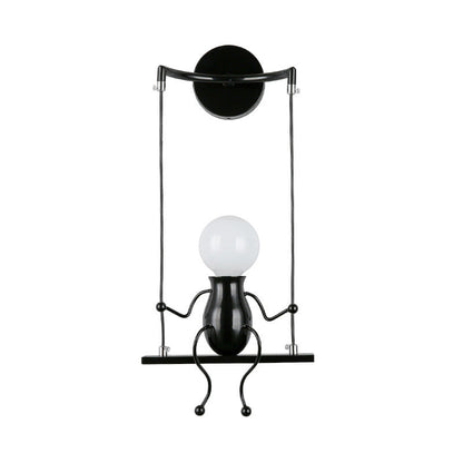 SwingDesign Wall Light – Modern Playful Wall Lamp for Bedrooms & Living Spaces