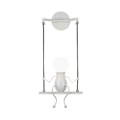 SwingDesign Wall Light – Modern Playful Wall Lamp for Bedrooms & Living Spaces