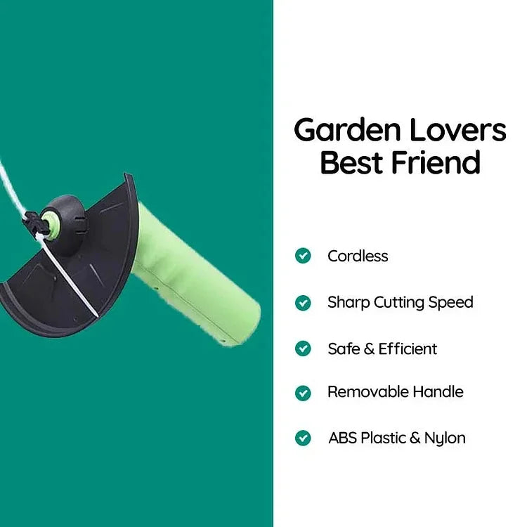 Cordless Mini Grass Trimmer – Lightweight Handheld Weed Cutter for Lawn & Garden