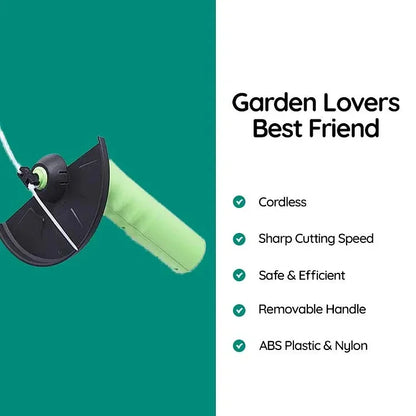 Cordless Mini Grass Trimmer – Lightweight Handheld Weed Cutter for Lawn & Garden