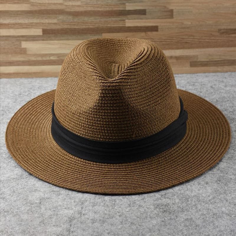 Classic Lightweight Handmade Panama Hat – 100% Palm Straw, Ecuadorian Craftsmanship