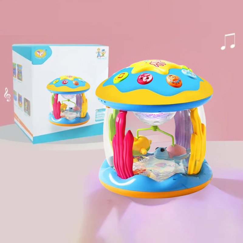 TwinkleDrum – Sensory Baby Drum Toy with Lights & Music | 0–3 Years