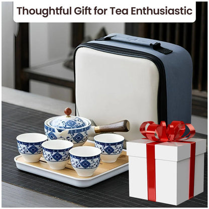 Porcelain Gongfu Tea Set – Timeless Elegance, Perfect Tea Experience