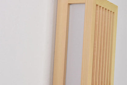 ShizuLight | Japanese Wooden LED Wall Lamp – Minimalist Zen-Inspired Lighting