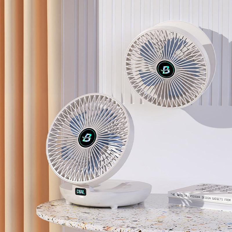 Mini Foldable Fan – Portable, Silent & Adjustable Cooling