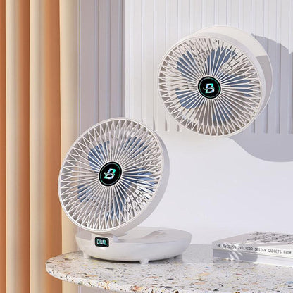 Mini Foldable Fan – Portable, Silent & Adjustable Cooling