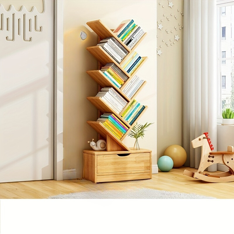 TreeShelf Vertical Bookcase – Stylish & Space-Saving Storage Solution