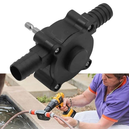Self-Priming Transfer Pump | Fast Liquid Transfer with Electric Drill – Compact & Battery-Free
