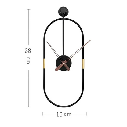 Artic | Minimalist Large Wall Clock – Modern Decorative Timepiece