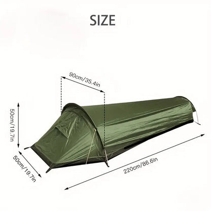 1-Person Lightweight Waterproof Camping Tent – Compact & Easy Setup