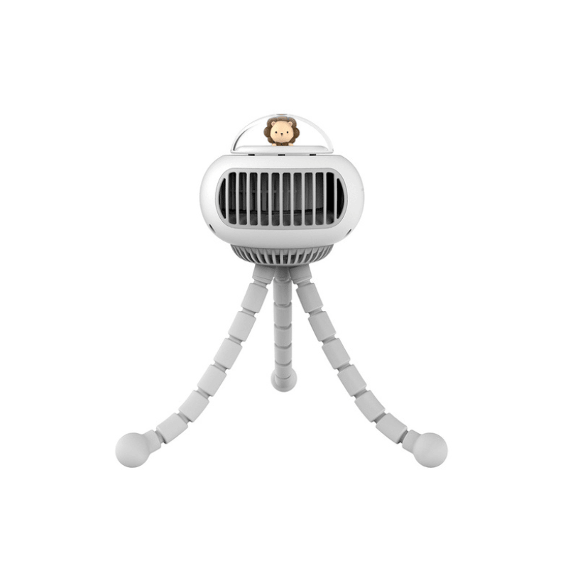 Stroller Fan | Portable Baby Fan with Rechargeable Battery & Adjustable Clip