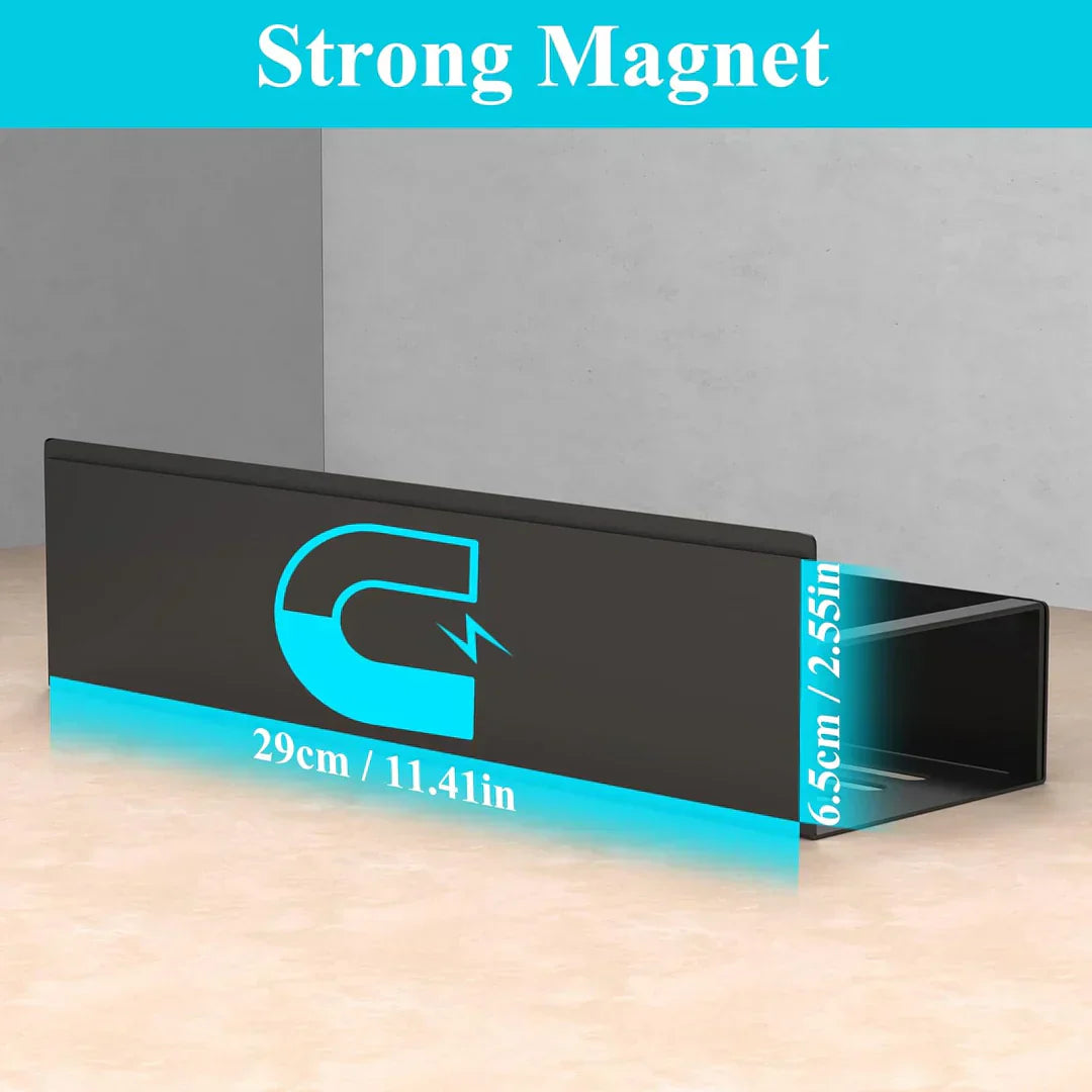 Magnetic Spice Rack – Space-Saving Kitchen Storage for Fridge & Metal Surfaces