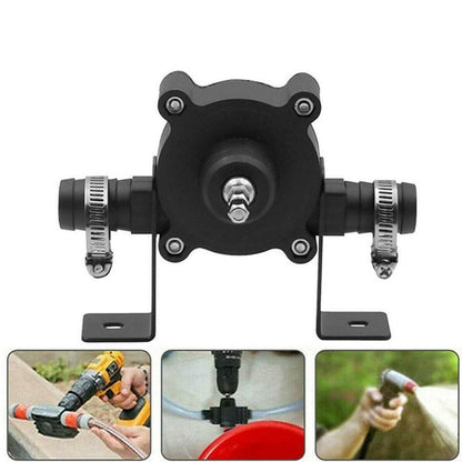 Self-Priming Transfer Pump | Fast Liquid Transfer with Electric Drill – Compact & Battery-Free