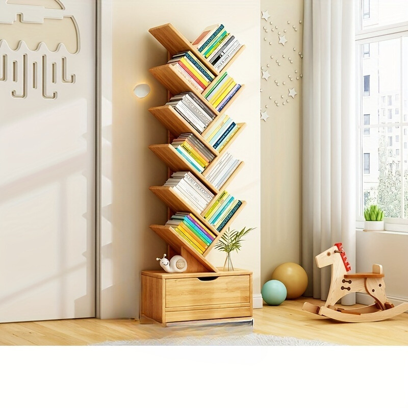 TreeShelf Vertical Bookcase – Stylish & Space-Saving Storage Solution