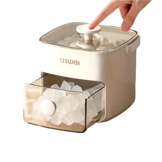FrostMate Compact Ice Maker – Countertop Ice Machine for Quick Ice Cubes at Home