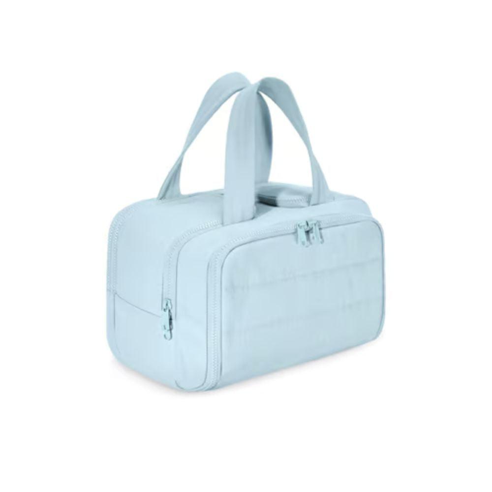 4-in-1 Puffy Toiletry Bag for Women – Large Travel Makeup & Skincare Organizer