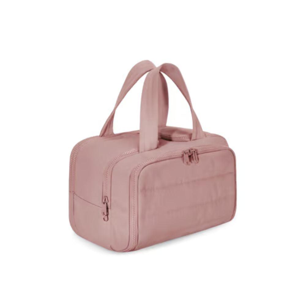 4-in-1 Puffy Toiletry Bag for Women – Large Travel Makeup & Skincare Organizer