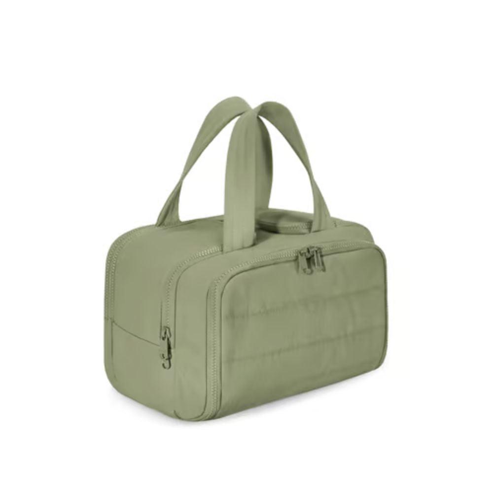 4-in-1 Puffy Toiletry Bag for Women – Large Travel Makeup & Skincare Organizer