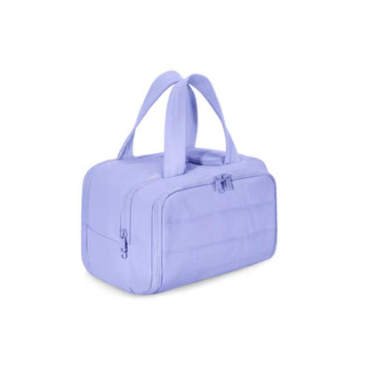 4-in-1 Puffy Toiletry Bag for Women – Large Travel Makeup & Skincare Organizer