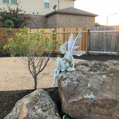 FairyGlo Garden Fairy Statue – Enchanting Weatherproof Outdoor Ornament