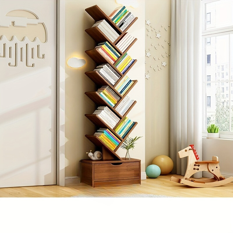 TreeShelf Vertical Bookcase – Stylish & Space-Saving Storage Solution