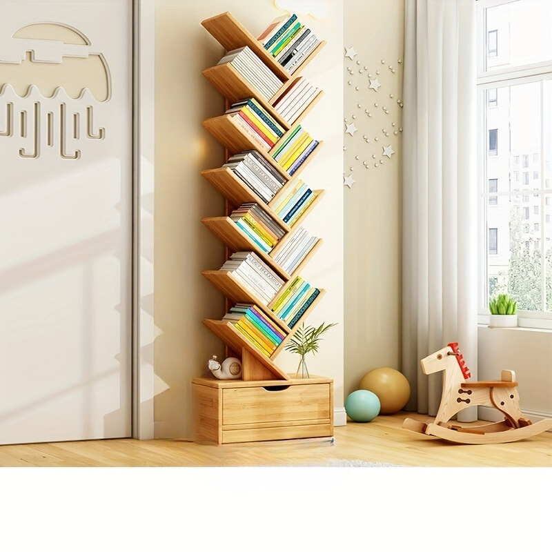 TreeShelf Vertical Bookcase – Stylish & Space-Saving Storage Solution