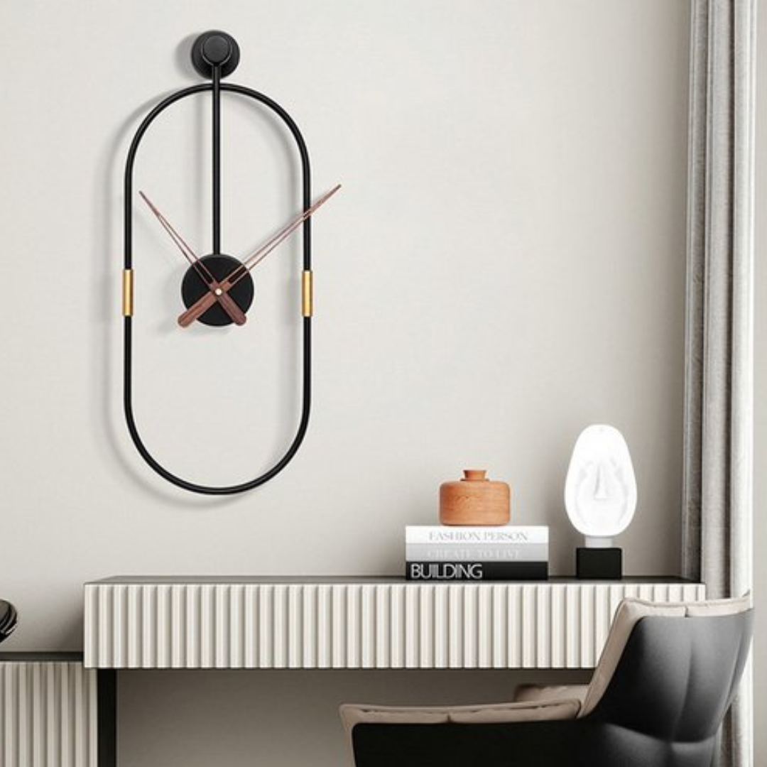 Artic | Minimalist Large Wall Clock – Modern Decorative Timepiece