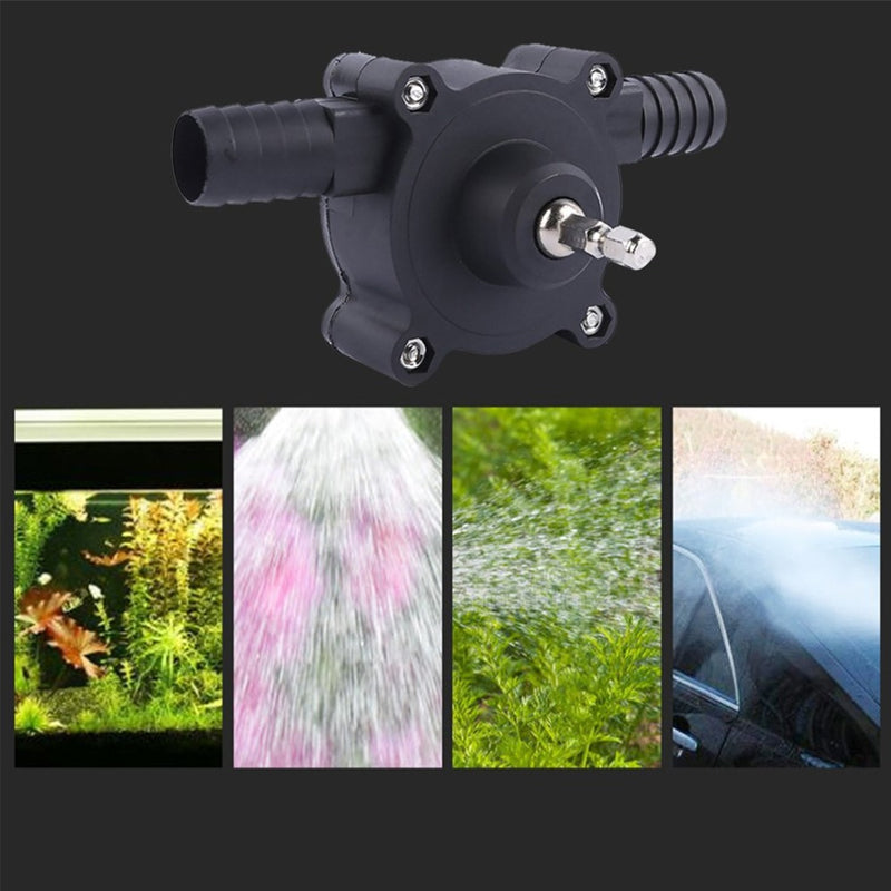 Self-Priming Transfer Pump | Fast Liquid Transfer with Electric Drill – Compact & Battery-Free