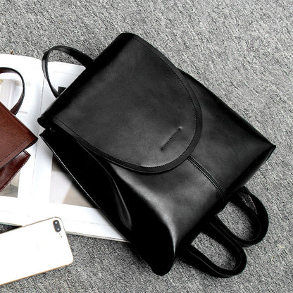 LuxeLeather – Trendy Leather Backpack for Women | Stylish, Versatile & Sustainable Design