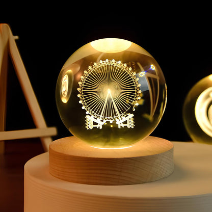 SolarSphere – Crystal Solar System with LED Lighting | Educational & Decorative Gift