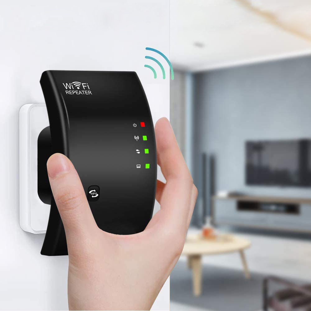 WiFiBooster Wireless Wi-Fi Signal Extender – Fast & Stable Internet for Every Room