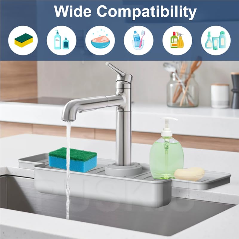 SinkShelf Sink Organiser Rack – Space-Saving Storage Tray for Kitchen & Bathroom