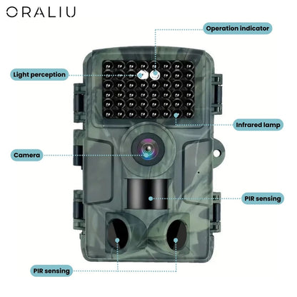 4K Ultra HD Wildlife Camera – 60MP with App Control