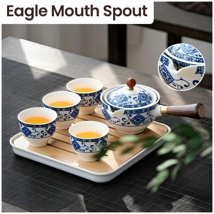 Porcelain Gongfu Tea Set – Timeless Elegance, Perfect Tea Experience