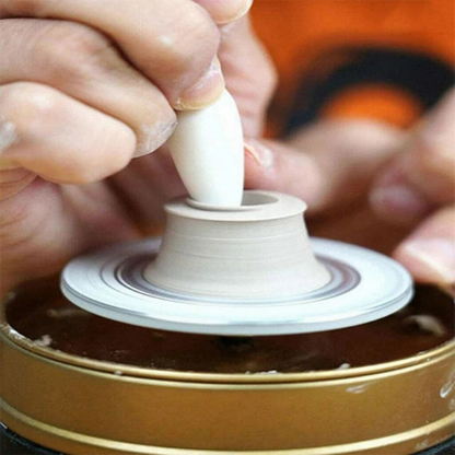 PotteryPlay – Portable Kids Pottery Wheel Set for Creative Clay Crafting