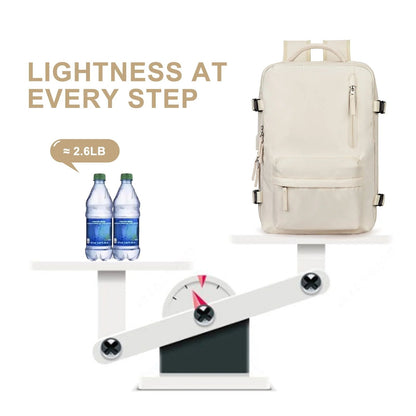 Women's Large Travel Backpack – Waterproof Hiking Rucksack | Anti-Theft & USB Charging