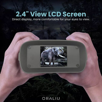 Digital Night Vision Binoculars – 5x Zoom, Infrared, HD Quality