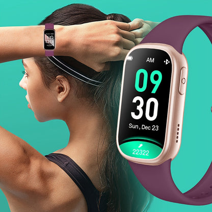 AquaFit Waterproof Smartwatch – Long Battery Life Fitness Tracker for Active Lifestyles