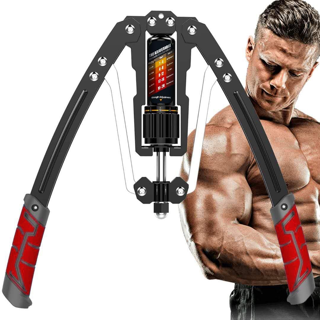 TwisterPro Adjustable Hydraulic Arm Exerciser – 10 to 200KG Upper Body Strength Trainer