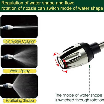 AquaBlitz High-Pressure Spray Gun – Universal Hose Attachment for Powerful Cleaning