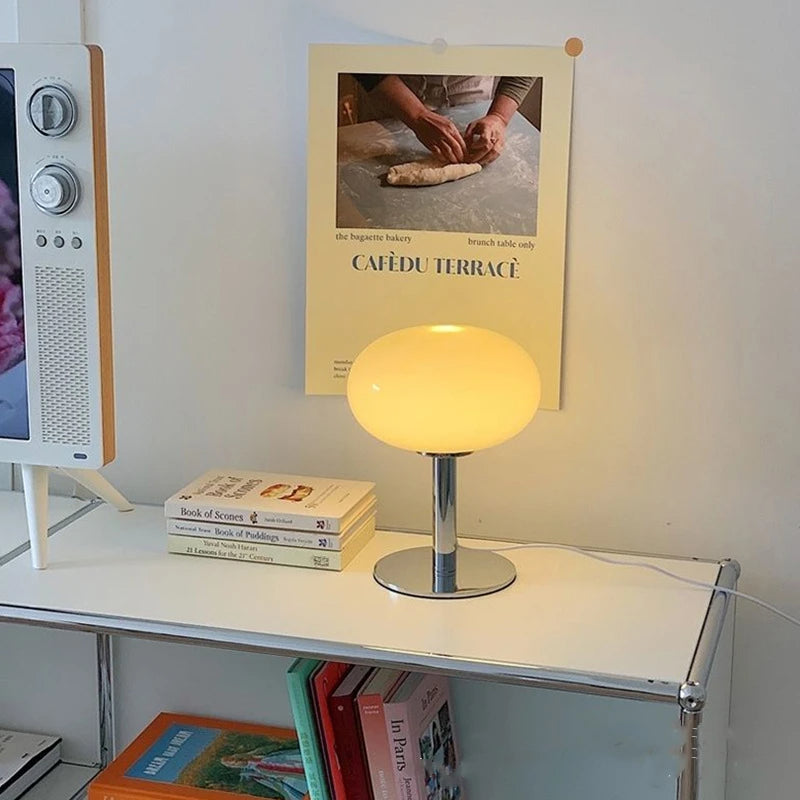 Lollipop Bauhaus Table Lamp – Wireless Dimmable Retro-Modern LED Lamp