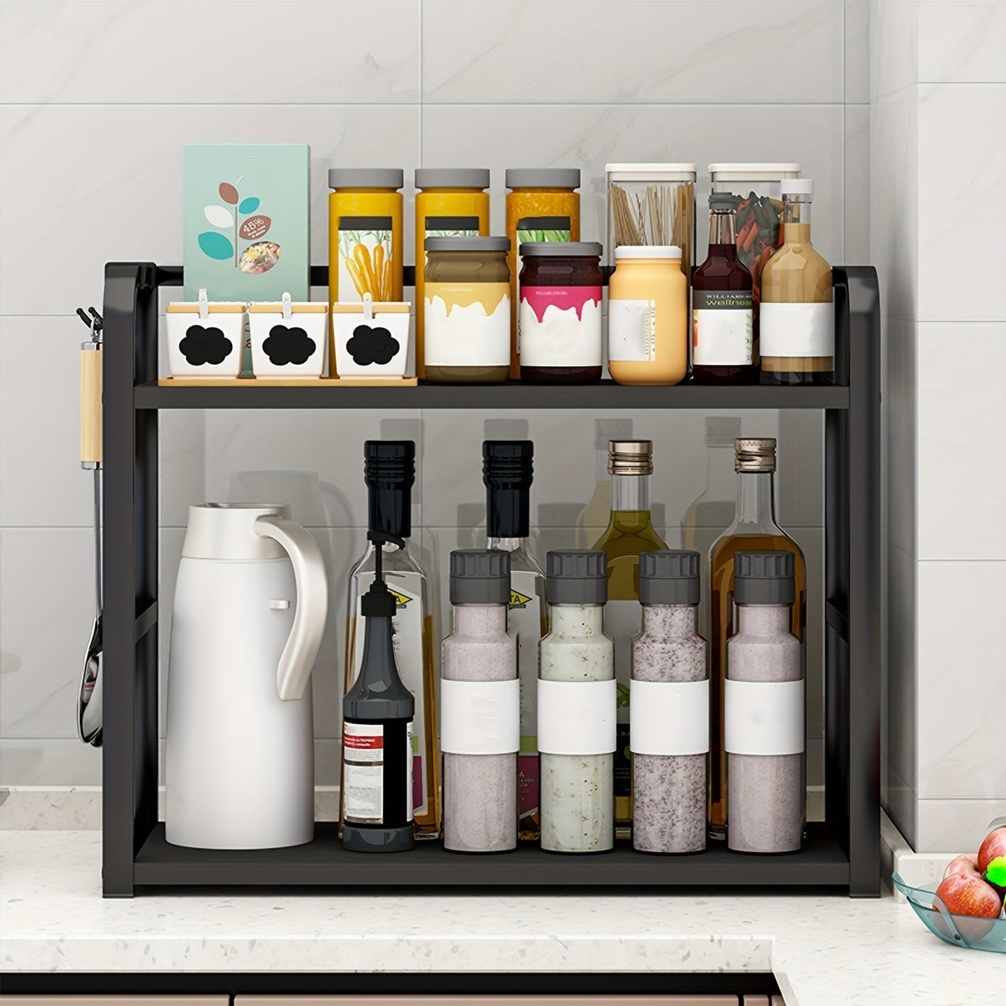 Mara Stainless Steel Kitchen Storage Rack – Compact, Stylish & Durable