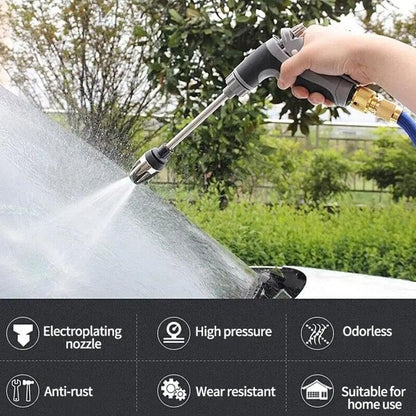 AquaBlitz High-Pressure Spray Gun – Universal Hose Attachment for Powerful Cleaning