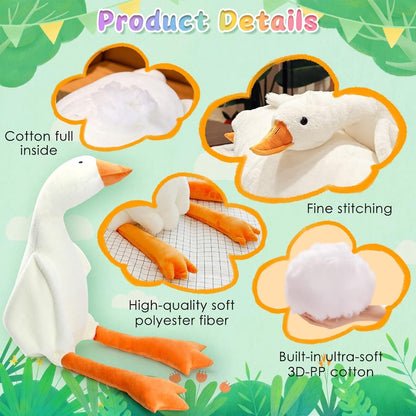 Cuddly Giant Goose Plush – Soft Toy in Multiple Sizes