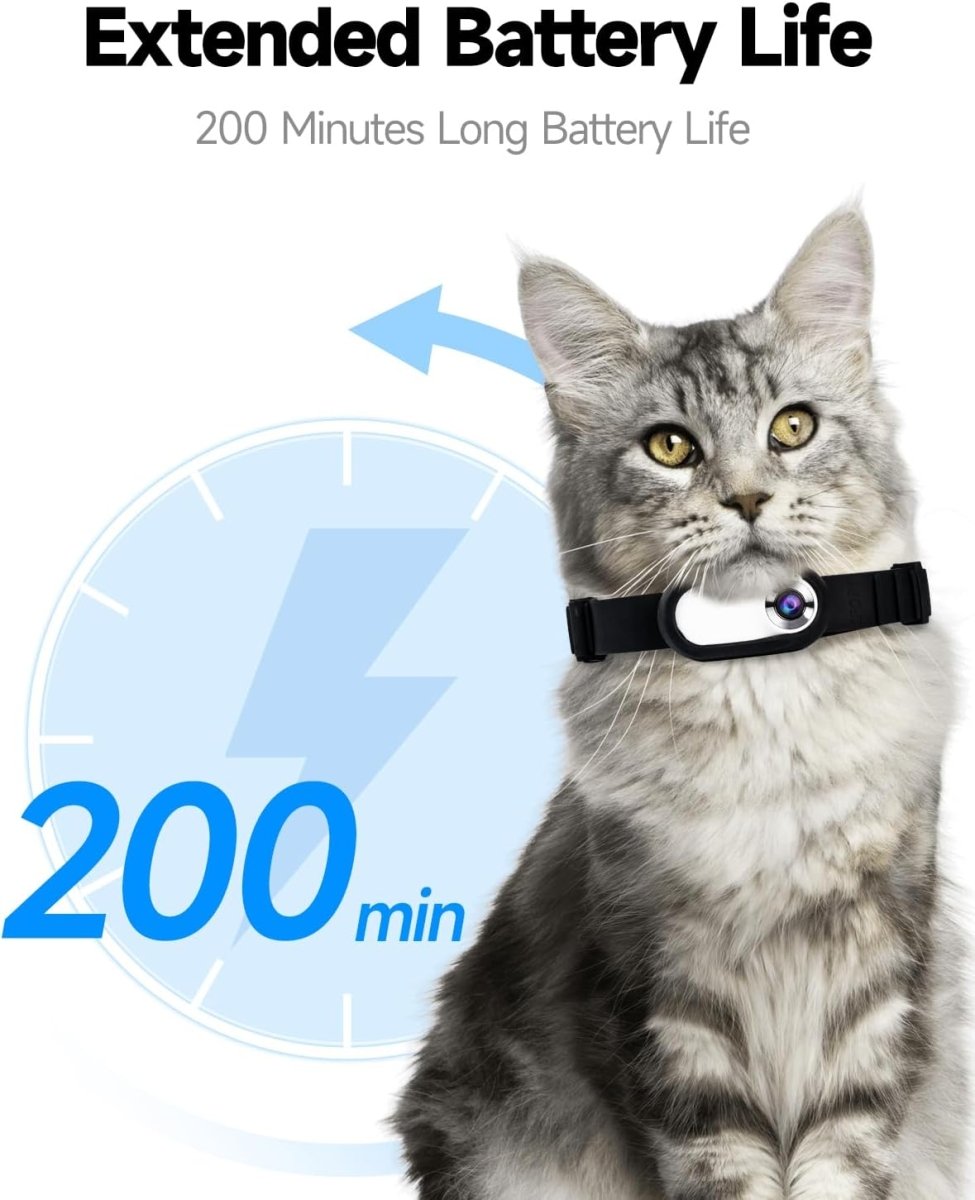 PetCam Collar Camera – HD Mini Recorder for Dogs & Cats