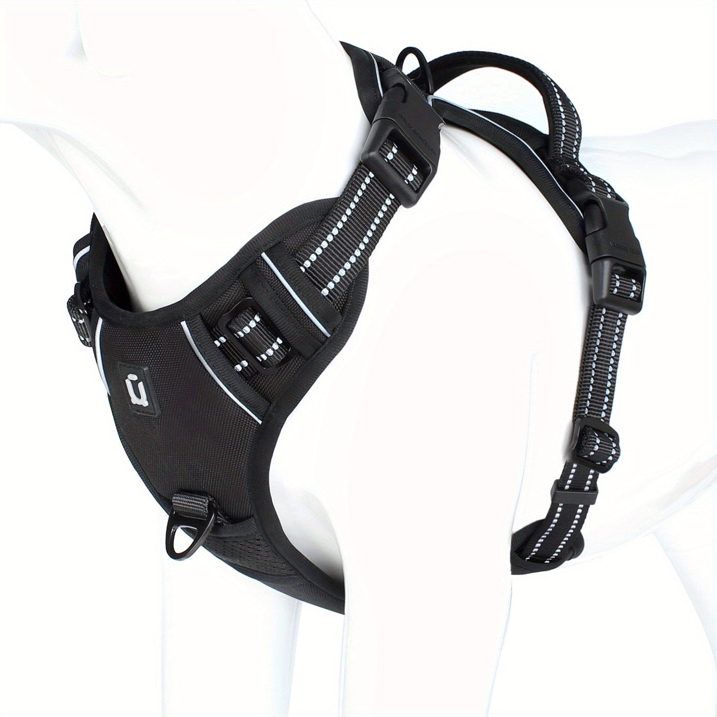 SafeWalk No-Pull Reflective Dog Harness – Adjustable Comfort Harness for Small to Large Breeds