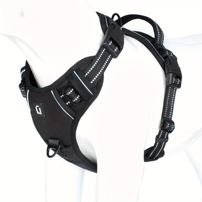 SafeWalk No-Pull Reflective Dog Harness – Adjustable Comfort Harness for Small to Large Breeds