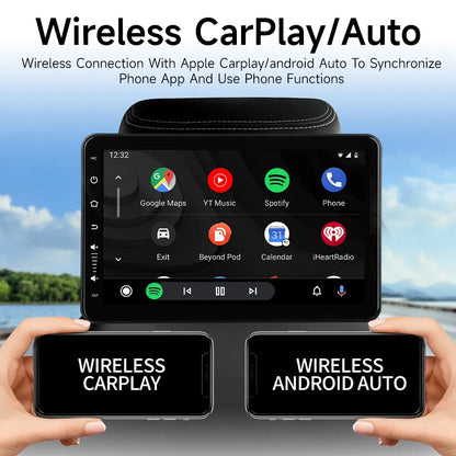 Bluetooth Car Headrest Screen | Ultra-HD Rear Seat Entertainment System