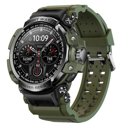 Ahede Indestructible Outdoor Sports Smartwatch With Heart Rate, Blood Oxygen, Call Reminder