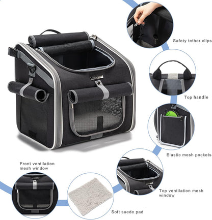 Max – Pet Bike Basket for Dogs & Cats